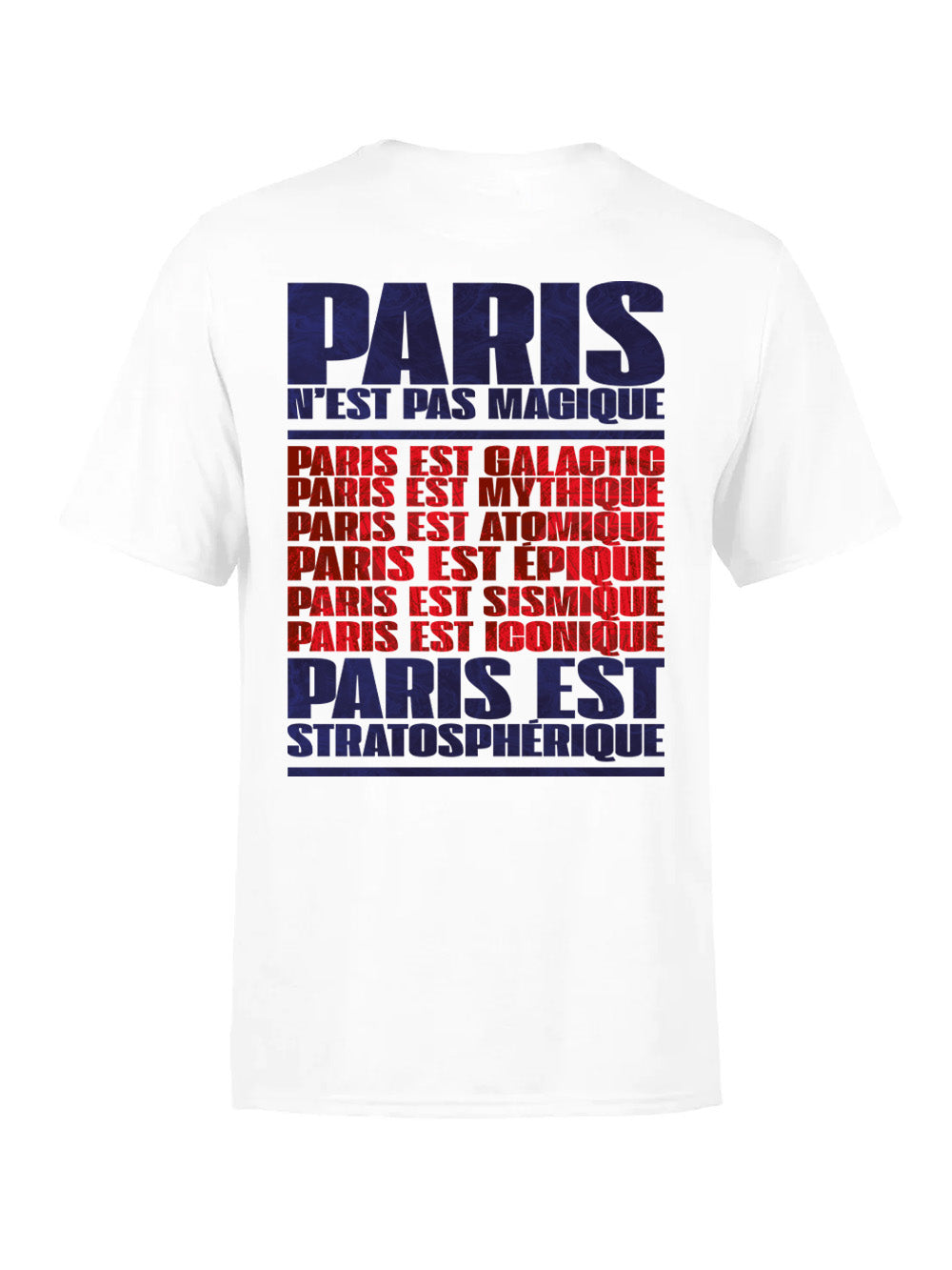 T-SHIRT ENFANT PARISIEN OU RIEN STRATOSPHÉRIQUE