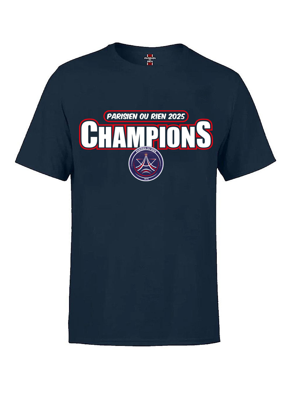T-SHIRT ENFANT PARISIEN OU RIEN CHAMPIONS 2.0
