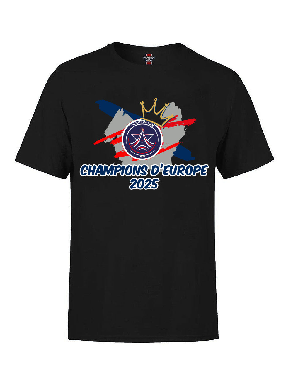 T-SHIRT PARISIEN OU RIEN CROWN CHAMPIONS