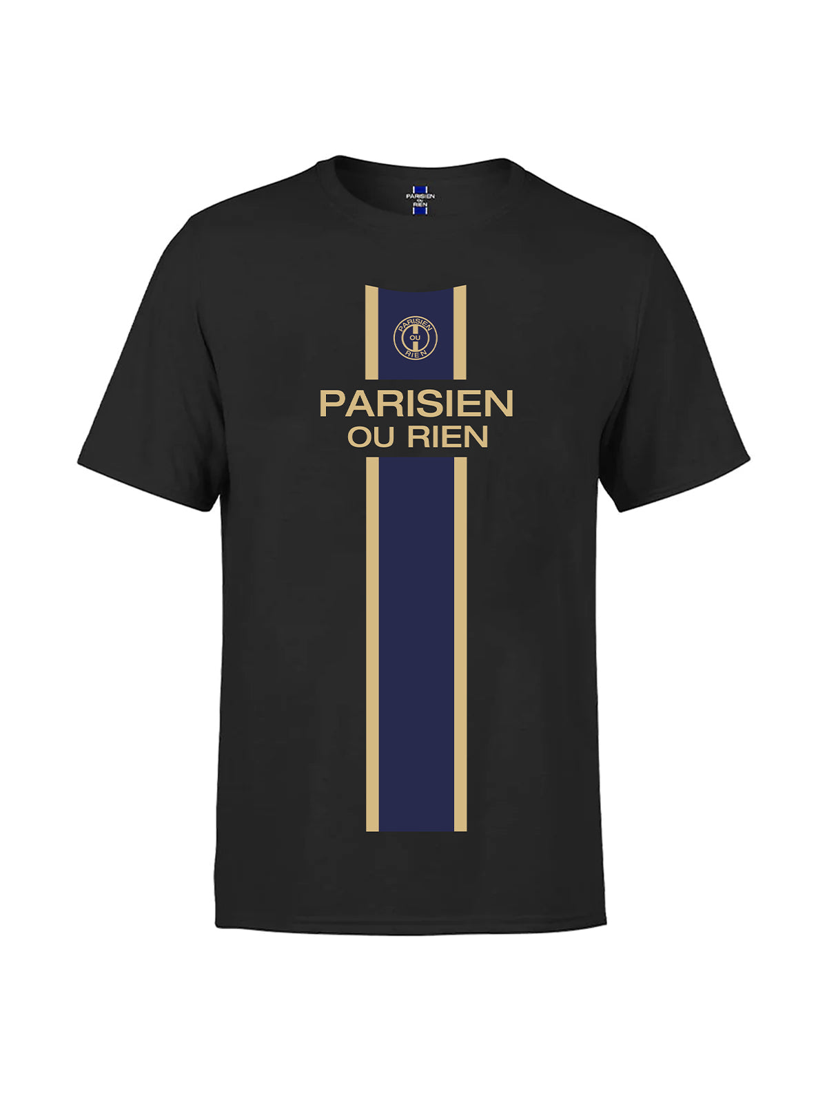 T-SHIRT PARISIEN OU RIEN ENFANT BLUE GOLD