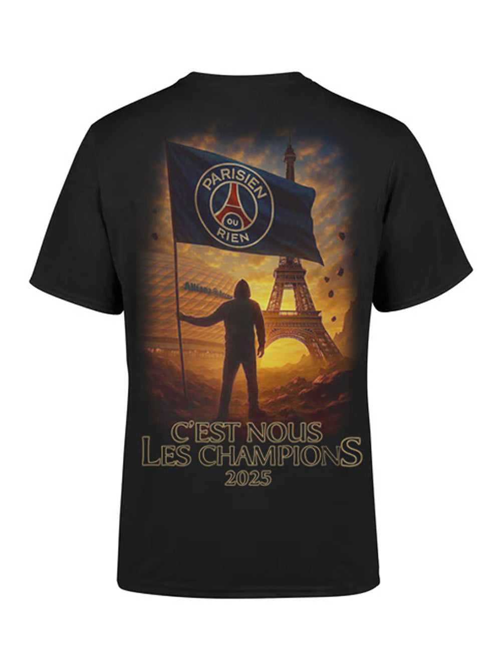 T-SHIRT PARISIEN OU RIEN NOUS LES CHAMPIONS