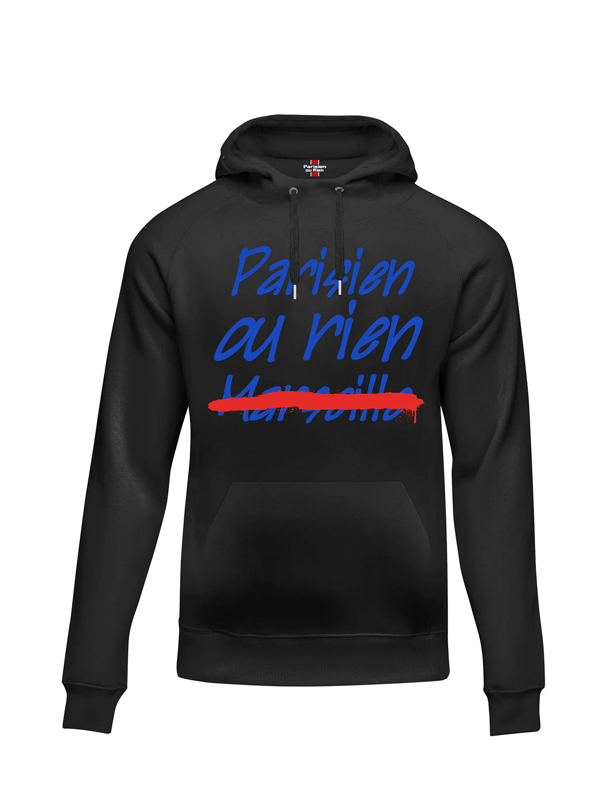HOODIE PARISIEN OU RIEN MARSEILLE BARRÉ