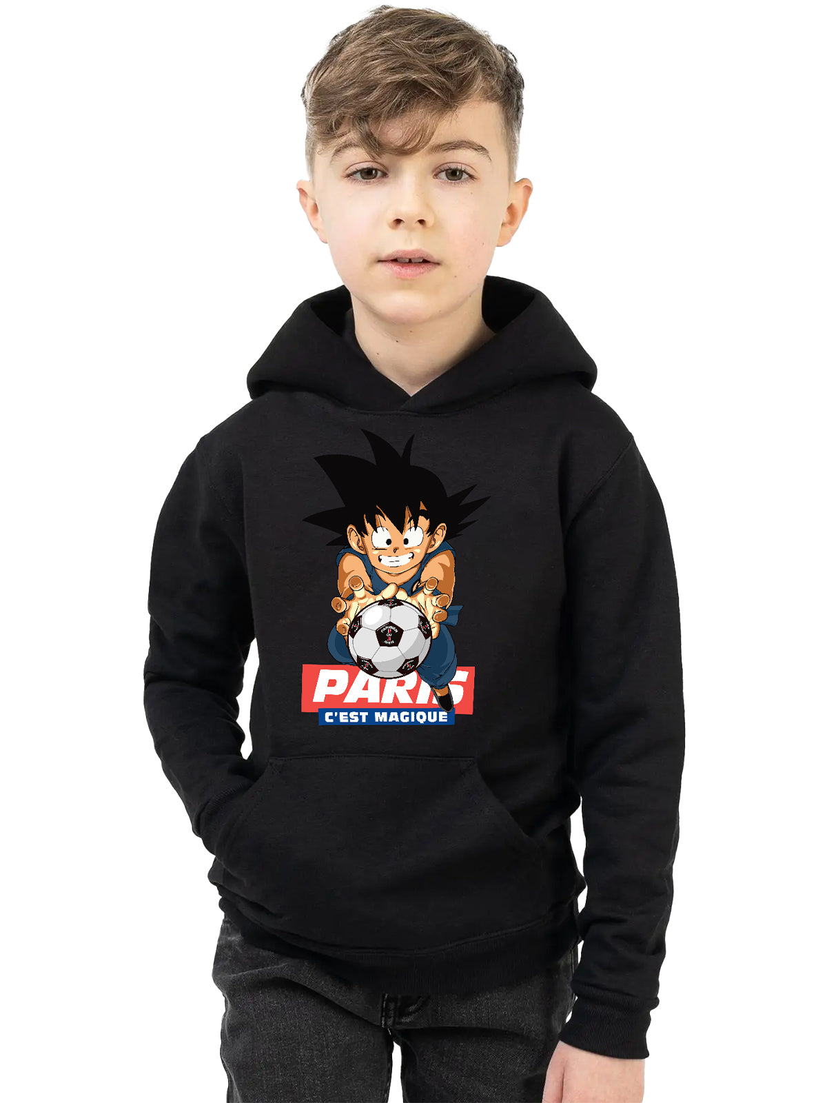 HOODIE PARISIEN OU RIEN ENFANT GOKU