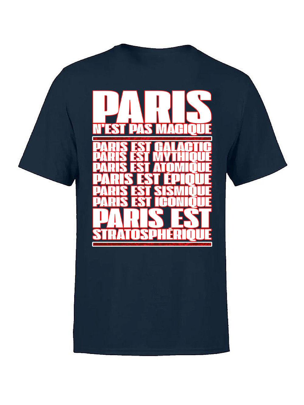 T-SHIRT PARISIEN OU RIEN STRATOSPHÉRIQUE