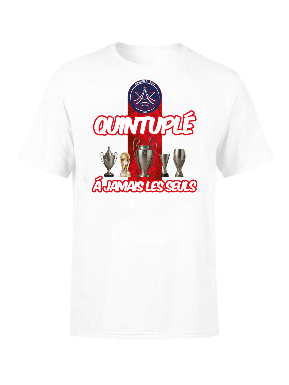 T-SHIRT ENFANT PARISIEN OU RIEN QUINTUPLÉ SEUL