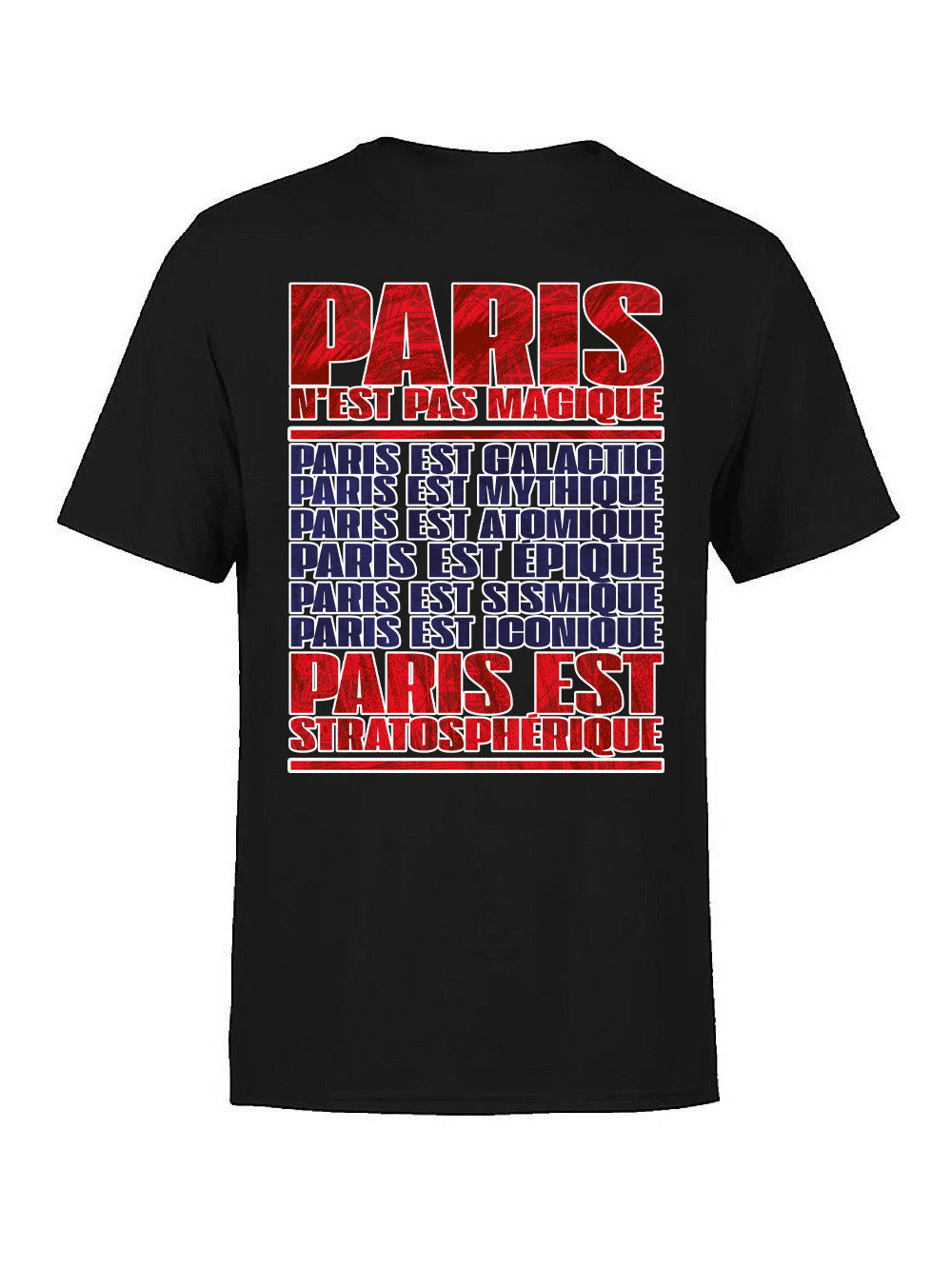 T-SHIRT ENFANT PARISIEN OU RIEN STRATOSPHÉRIQUE